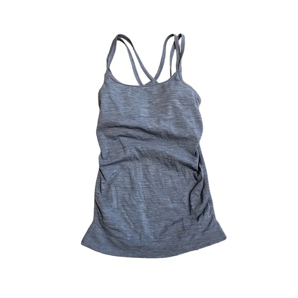 Sweaty Betty Womens Strappy Tank Top Heather Blue Athleisure Gym Yoga Size XS - Picture 3 of 7